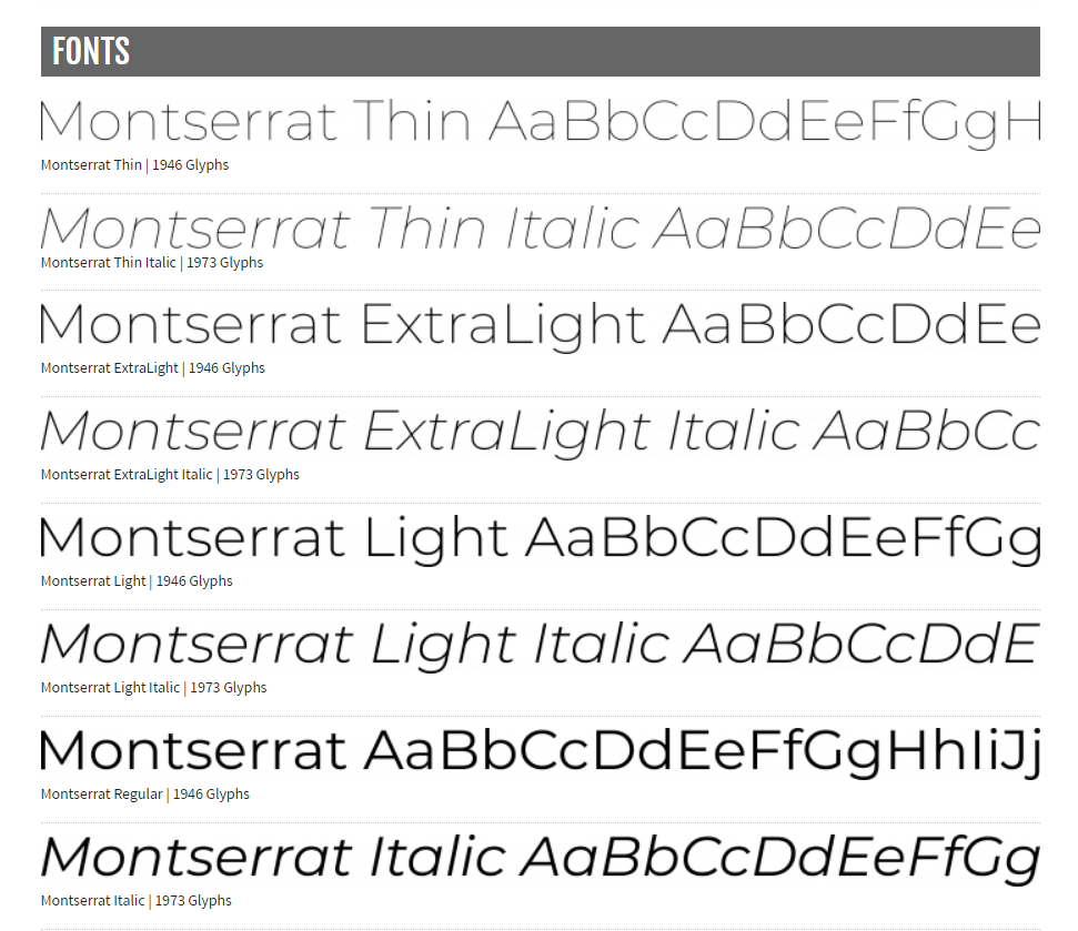  tipografías para diseño web