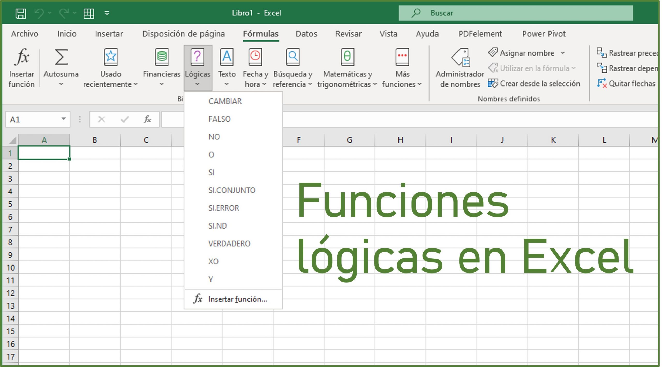 pintar parásito Gruñido Funciones lógicas en Excel: ¿Cómo emplearlas correctamente?